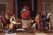 Nicolas Poussin Judgment of Solomon France oil painting artist